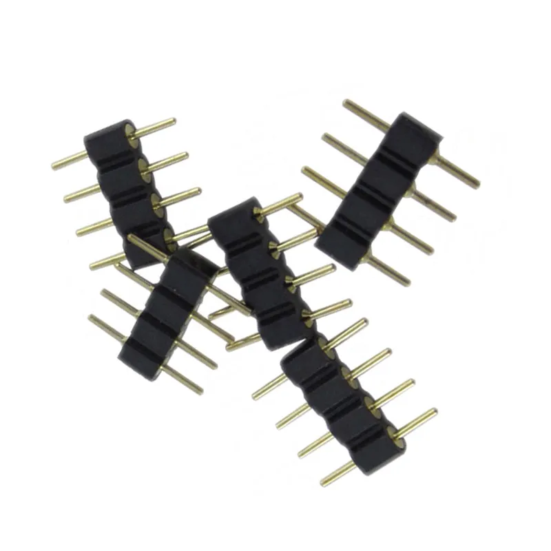 Strip Accessories 1 to 2 3 4 Ways Output 4 Pin 10MM Female Connector Splitter RGB LED Strips Extension Cable for 5050 LED Strips