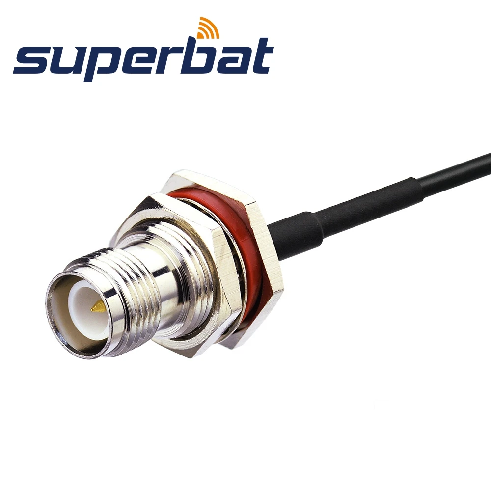 Superbat Pigtail Kabel BNC Stecker zu RP-TNC Buchse RG174 15cm RF Universal Verlängerung kabel