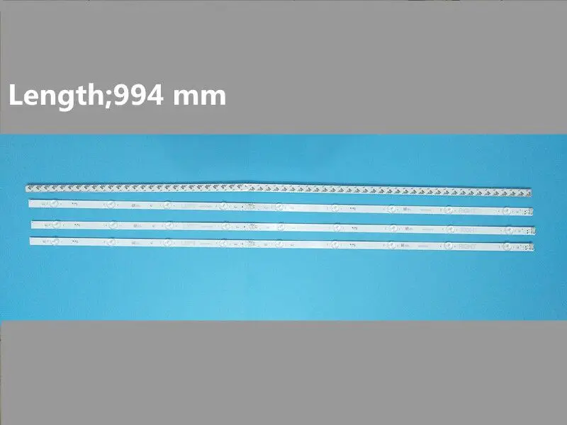 (Nuevo Kit) 8 Uds tira de LED para iluminación trasera para TV 49UJ630V 49LJ5500 NC490DUE-AAFX1-41CA GAN01-1294A-P1 GAN01-1295A-P1