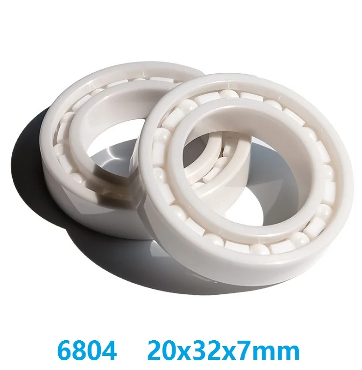 Rolamento Cerâmico Cheio 20 10x32x7 mm Zro2 Zircônia Esferas Profundo do Sulco Rolamentos Carretel de Pesca 20*32*7 Pcs Pcs 6804