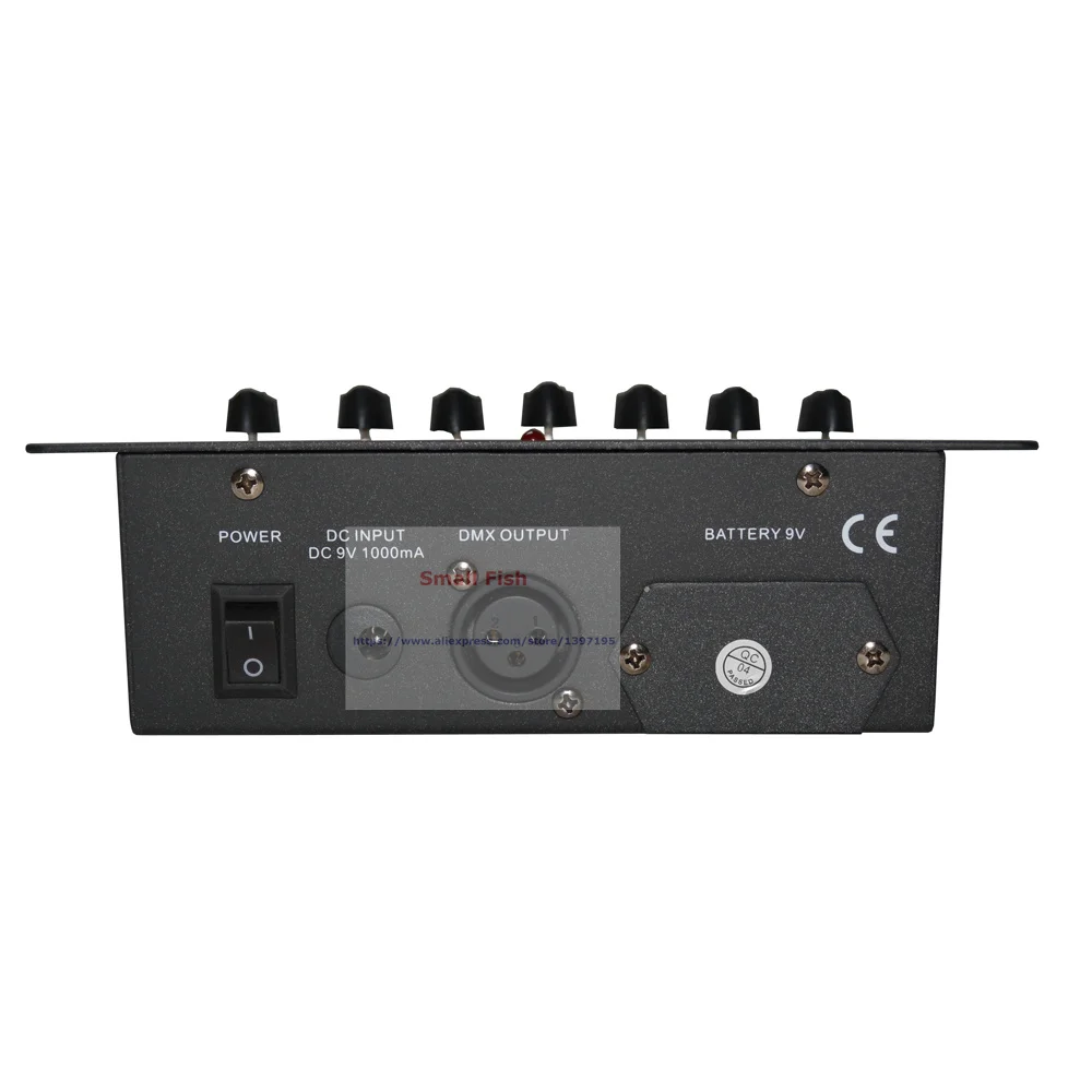 Imagem -03 - Nova Chegada Canais Simples Dmx Console 6ch Dmx512 Fácil Fase Controlador de Iluminação 3pin Fêmea Conector Dmx Transporte Rápido 2023