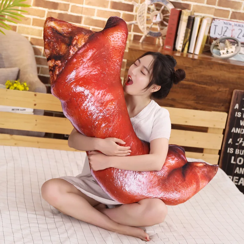 2019 creative trotters pattern cushions throw pillow waist back cushion home sofa bed decor dolls toys almofadas home textile