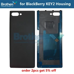 Rear Back Cover For BlackBerry KEYTwo Key2 Battery Door Housing For BlackBerry KEY2 Backcover AAA Phone Replacement new