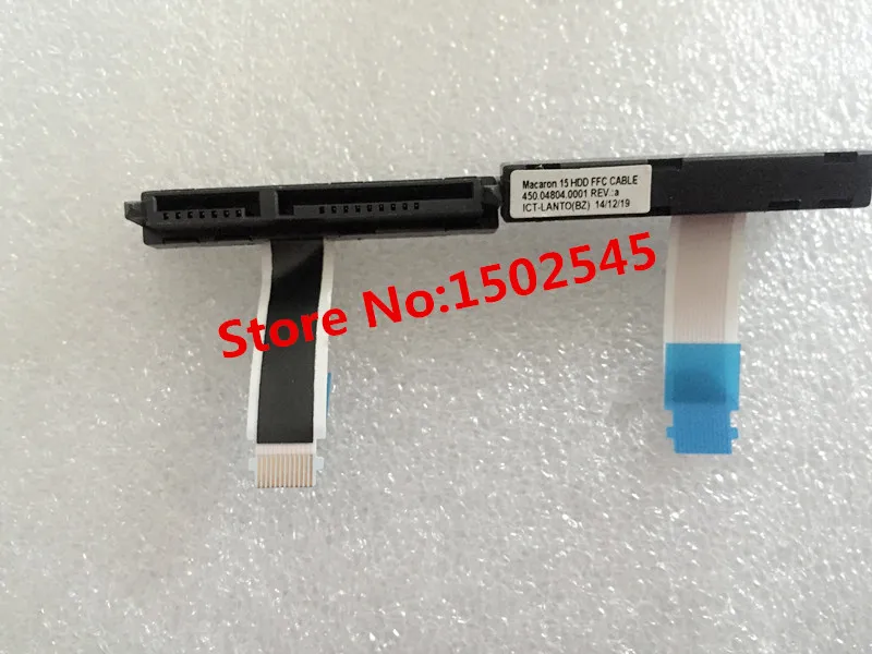 Genuine New Original Laptop Hard Drive Connector Cable For HP ENVY M6-W M6-W105dx HDD Cable 450.04804.0001 12-pin