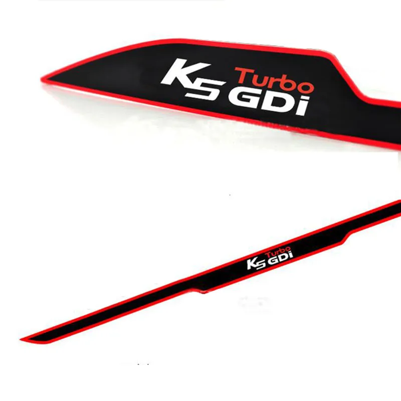 Sport Red Turbo Front and Rear Bumper Sticker Vinyl Decal for Kia K5 Optima 2011 2012 2013 2014 2015