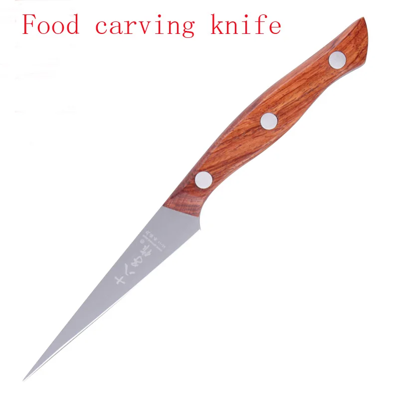 Kitchen Carving Knives 3 PCS Set Professional Food Carving Knives  Kitchen Fruit Food Engraving Knife Vegetable Carving