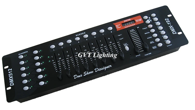 Nieuwe Collectie 192 DMX Controller voor Moving Head Light 192 kanalen voor DMX512 DJ apparatuur dj Disco Controller console