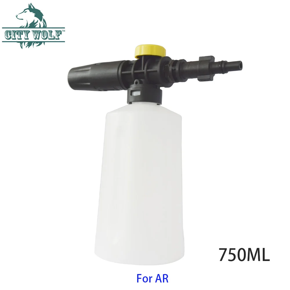 Snow Foam Lance Foam Gun Soap Bottle for Bosch AQT Series High Pressure Washer Car Washer Car Cleaning Accessory City Wolf