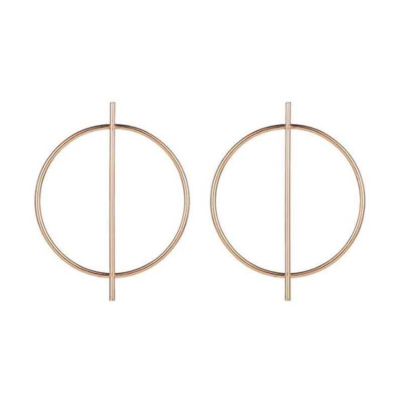 Geometric Statement Earrings Big Earrings For Women Gold Color Personality Stud Earrings Modern Jewelry brincos Unusual earrings
