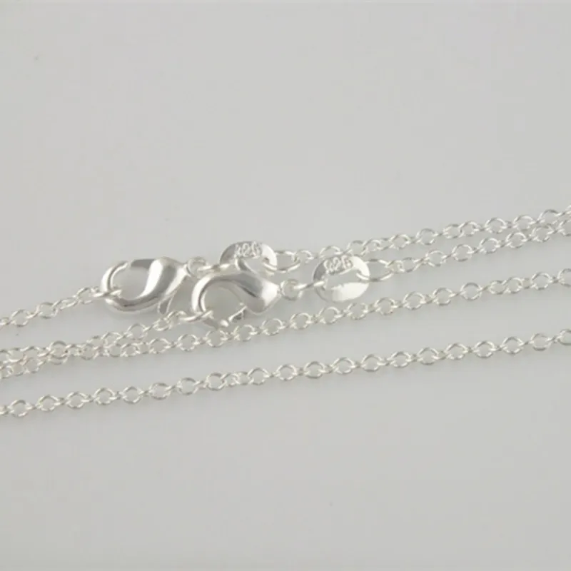 Wholesale 10pcs/lot 1mm Silver Plated 