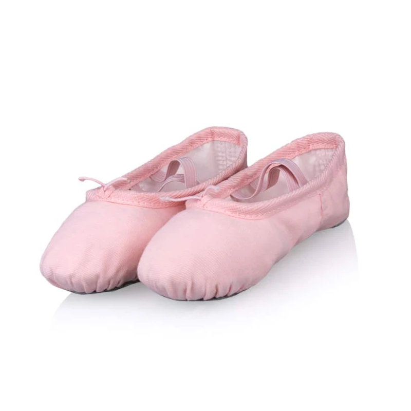 Ballet Dansschoenen Yoga Slippers Professionele Kind Katoenen Canvas Soft Ballet Dans Praktijk Schoenen