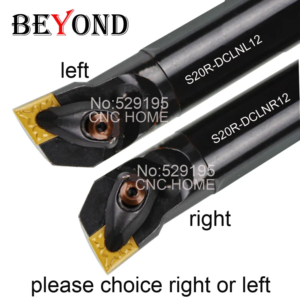

S20R DCLNR DCLNL S20R-DCLNR12 S20R-DCLNL12 Internal Turning Tool Holder Tungsten Carbide Inserts CNMG CNC Lathe Cutter Tools