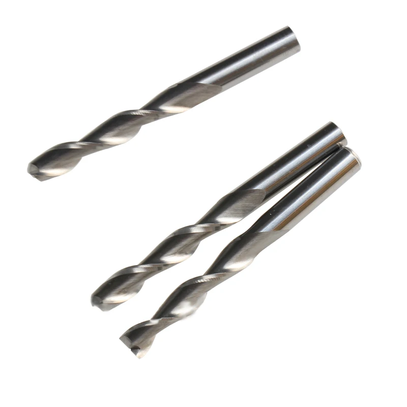 

3pcs Shank 6mm x32mm Two Flutes Carbide CNC Millinging Tool Spiral Milling Cutter Wooden Cutters CNC Tools Kit