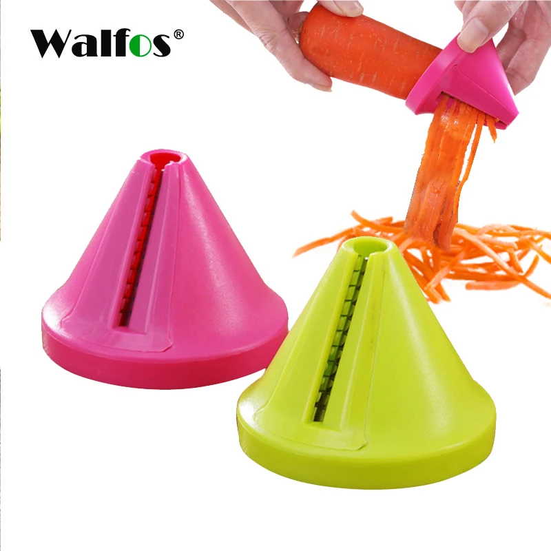 WALFOS 304 Stainless Steel  Multi-Purpose Peeler & Julienne Cutter Julienne Cutter Potato Peeler Carrot Kitchen Grater Tool