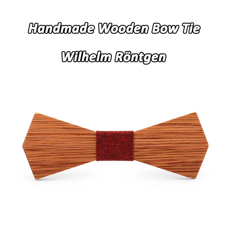 Mahoosive Fashion Wood Bow Ties for Mens Wedding Suits Wooden Bow Tie Butterfly Shape Bowknots Gravatas Slim Cravat Jewelry