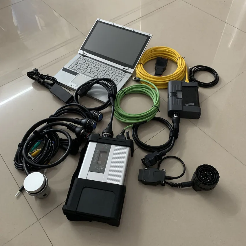 

Mb Star C5 2023 for Icom A2 Interface Software 2in1 Super Mini Ssd with Laptop CF-ax2 i5 Ram 4g Cables Full Set