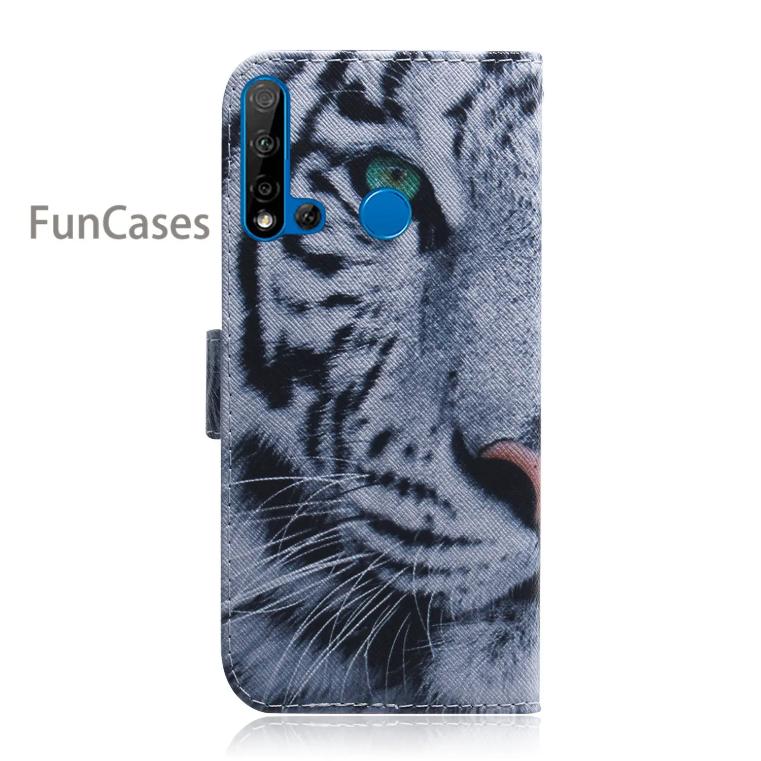 Painting PU Leather Flip Phone Bag For cellular Huawei P20 Lite 2019 Telephone sFor Carcaso Huawei cover Nova 5i Marble Cases