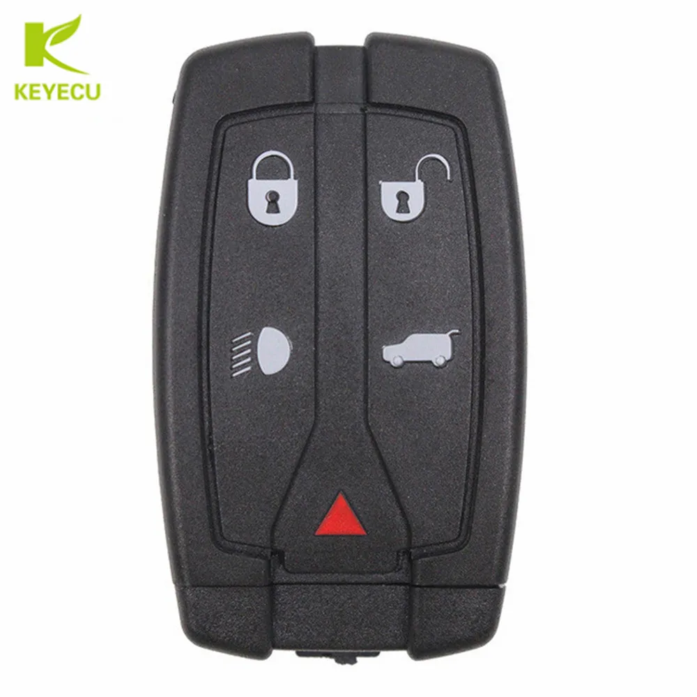 KEYECU Replacement Smart Remote Key 5 Button 315MHZ FCC ID: NT1-TX9 /433MHz LR013005 for Land Rover LR2 Freelander 2 2006-2012