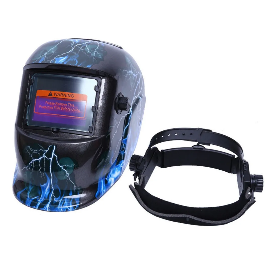 

Ossieao 1pc New Pro Solar Welder Mask Auto-Darkening Welding Helmet Arc Tig Mig Grinding