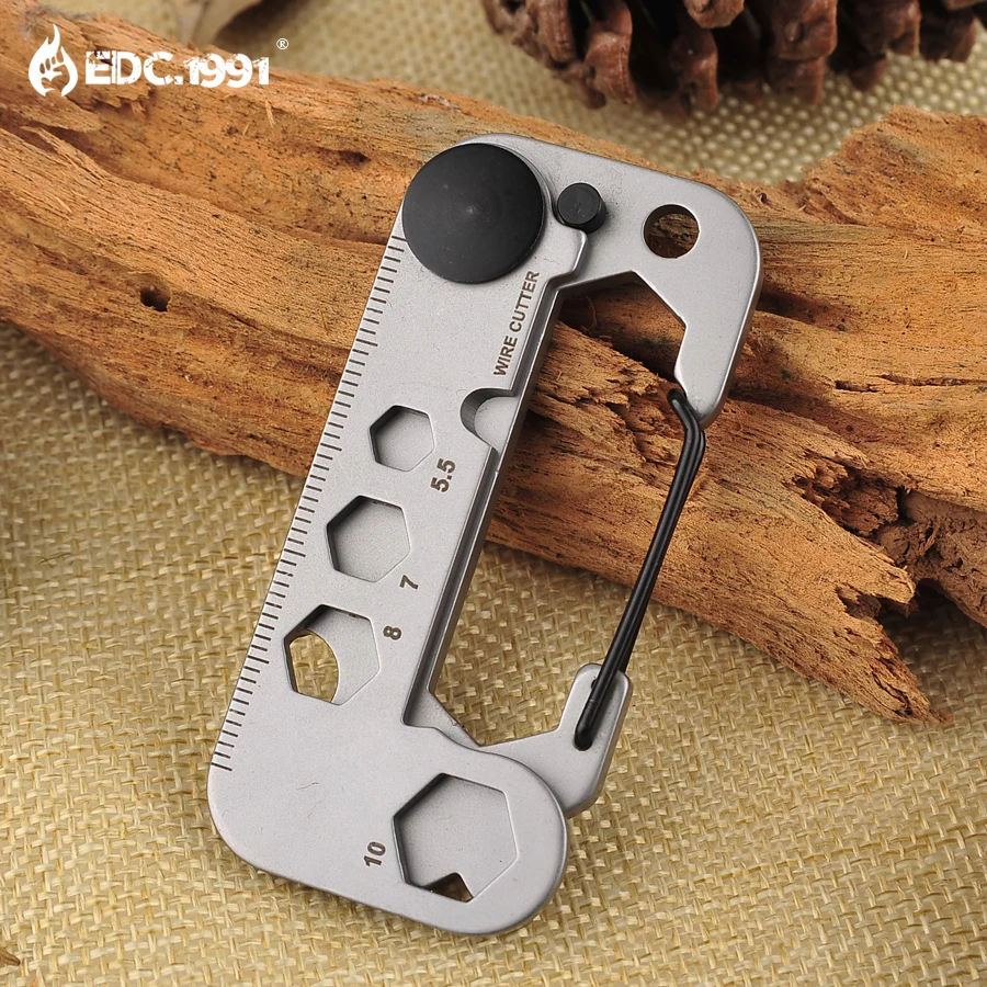 

New EDC Gear Multi Tool Pocket Outdoor Camping Survival Kit Wrench Opener Portable Tool Screwdriver Keychain Key Hanging