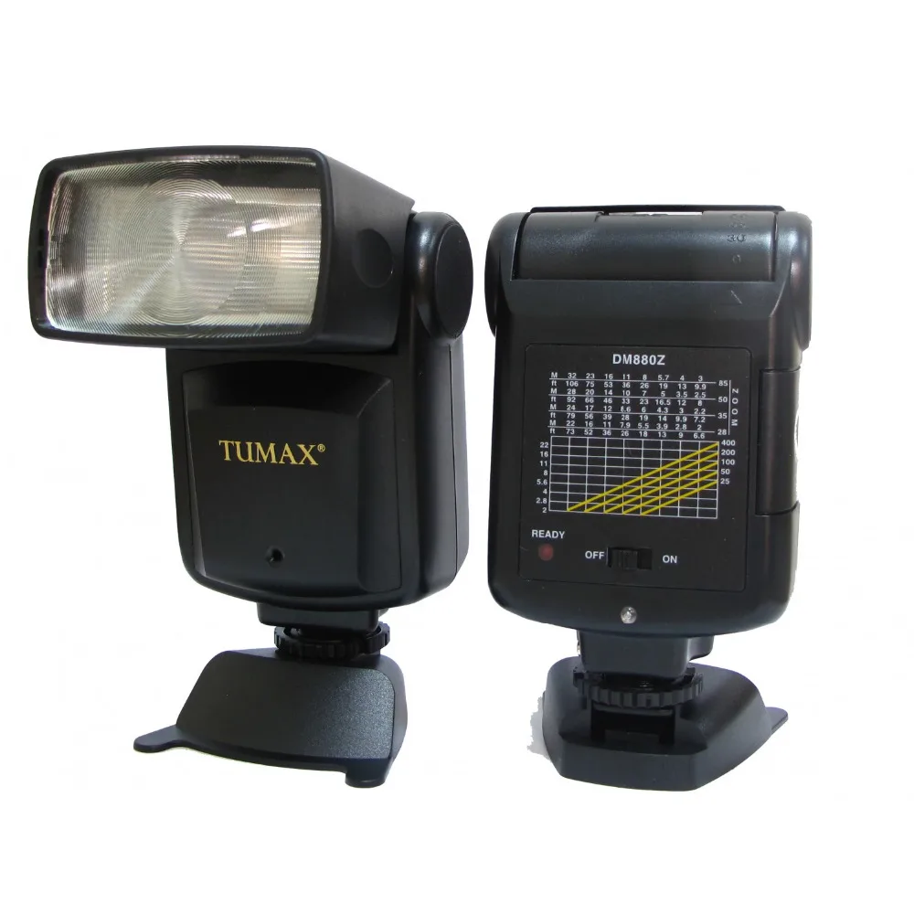 Mettzchrom TUMAX DM880Z flash for canon for nikon digital manuel flash