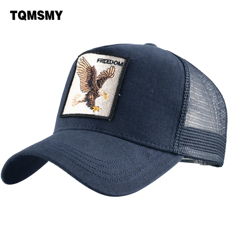 

TQMSMY Trucker Hat Men Women eagle Baseball Hat Summer Cotton Cap Unisex Baseball Caps Snapback Hat Hip Hop gorras TMDHY