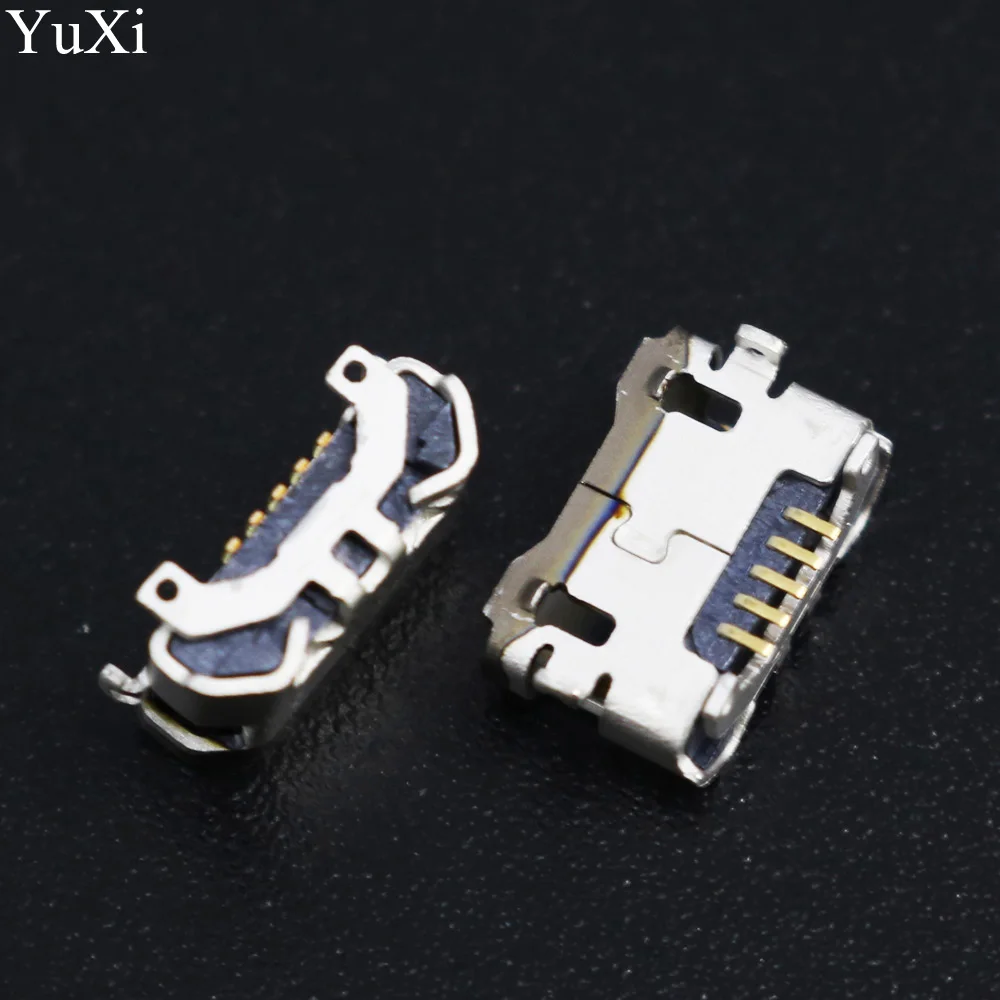 YuXi 2pcs For Nexus 6 XT1100 XT1103 Micro USB Connector Dock Charging Port Connector USB Port Replacement