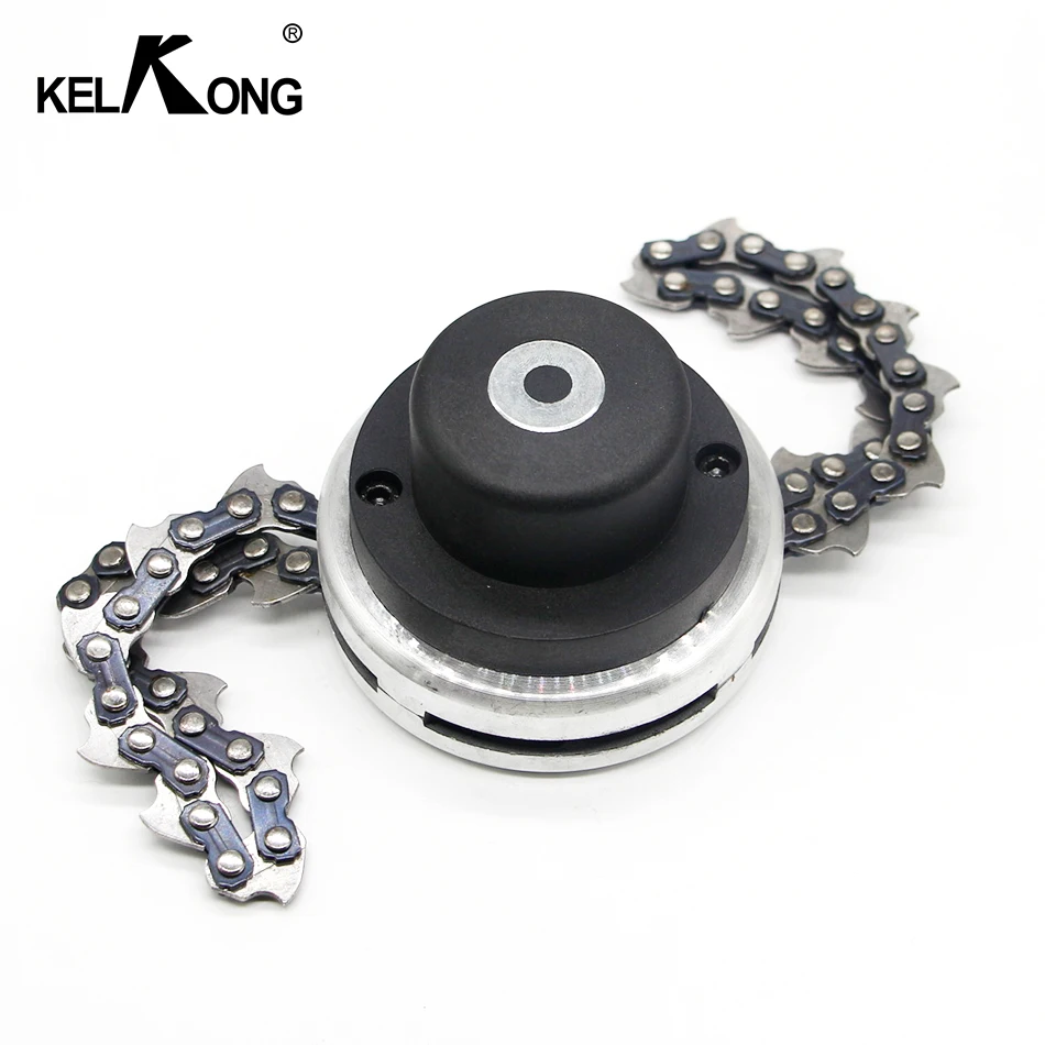 

KELKONG 65Mn Trimmer Head Coil Chain Brush Cutter Garden Grass Trimmer Head Upgraded With Thickening chain For Lawn Mower