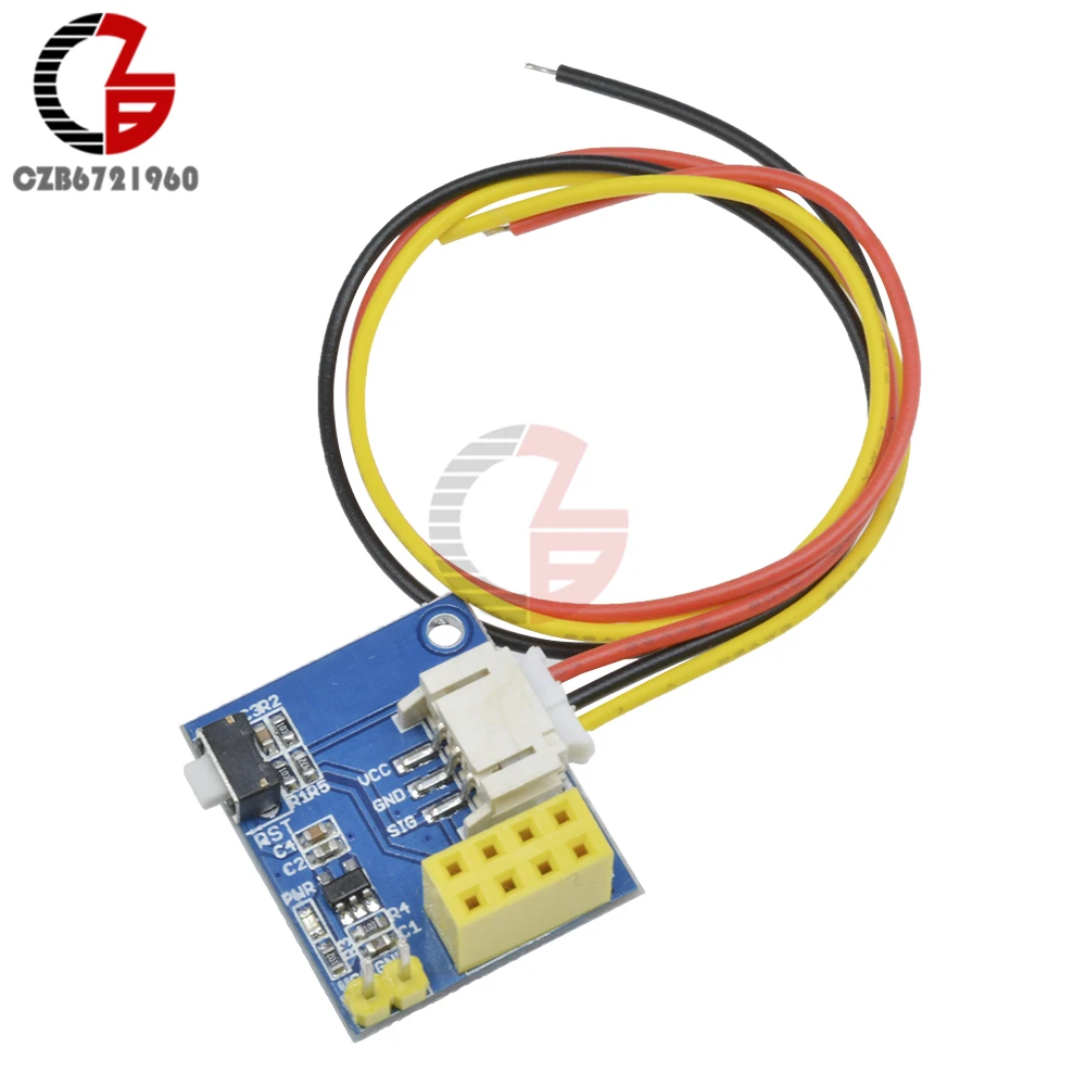 ESP8266 ESP-01 ESP-01S RGB LED Controller Module DIY DC 3.7V-5V 5V for Arduino IDE WS2812 Light Bar / Ring Smart Electronic