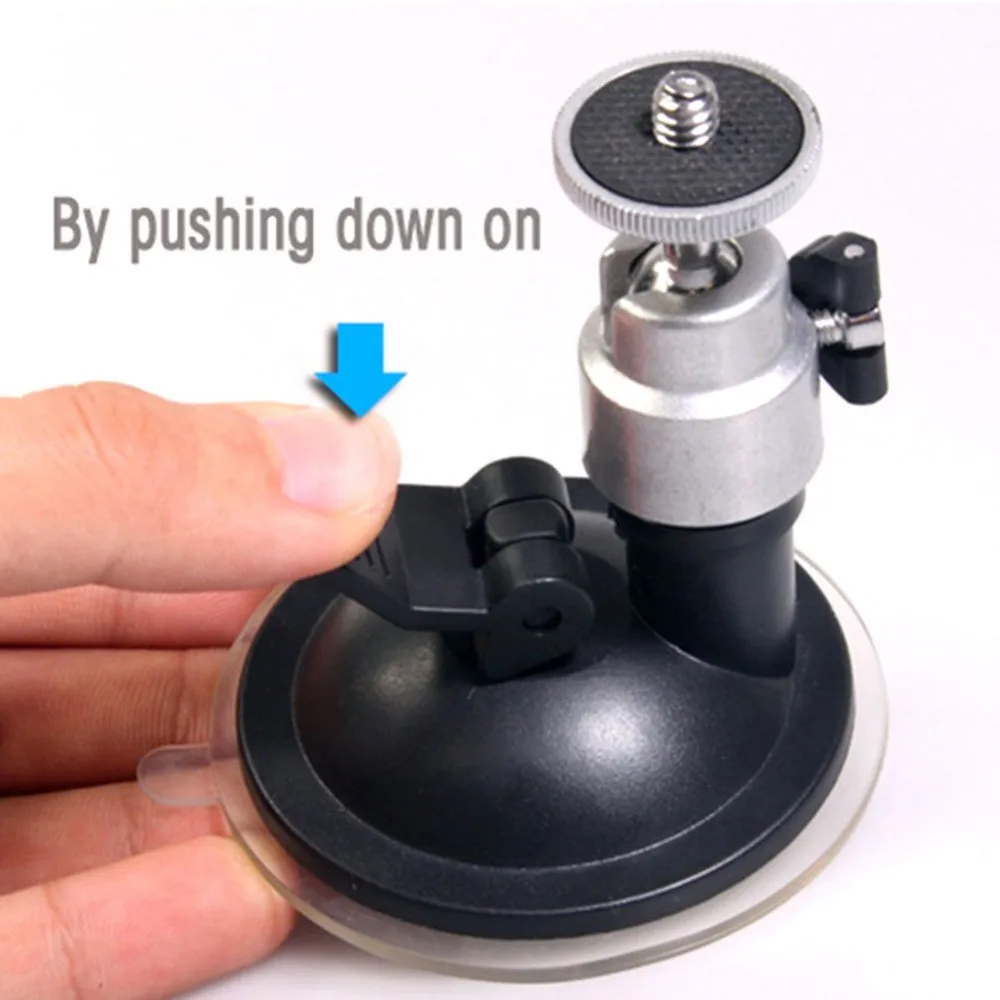 Car Flexible Windshield Suction Cup Mount Holder Vehicle Window Mounted Rack 1/4