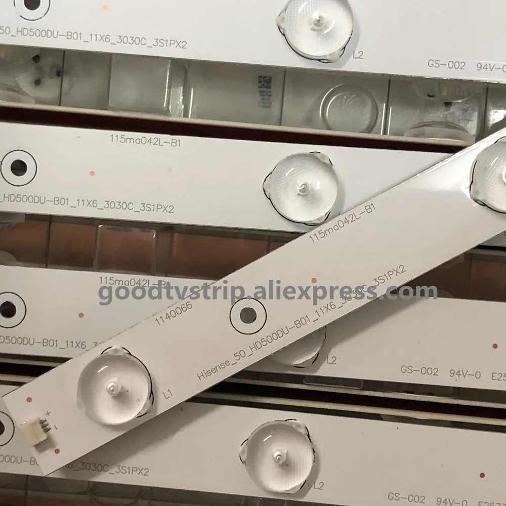 LED Strip For LED50EC280JDLED50K290N LED50K20JD LED50K320U LED50EC590UN 50-HD500DU-B01-11X6-3030C-3S1PX2 RSAG7.820.6311