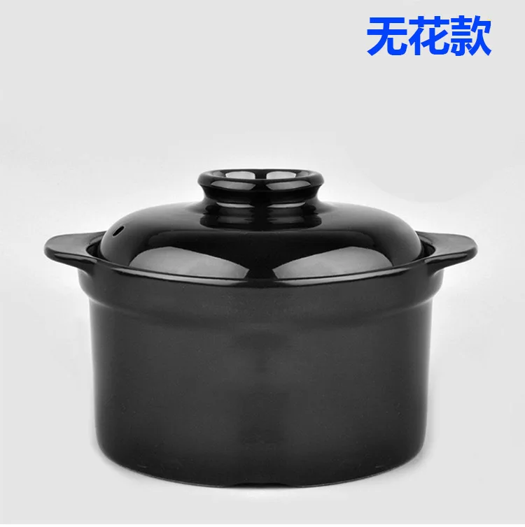 Casserole heat-resistant health care stew soup pot ceramic small casserole soup  porridge pot