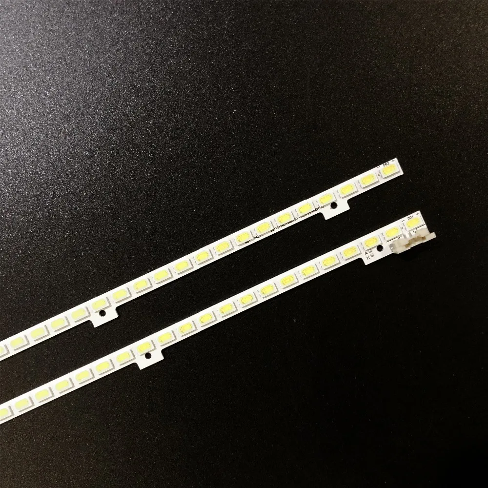 2PCS new  62LED  strip Circuits 2011SVS40-FHD-5K6K-L  2011SVS40-FHD-5K6K-R  FOR  BN64-01639A UA40D5000PR UA46D6000SJ 440MM