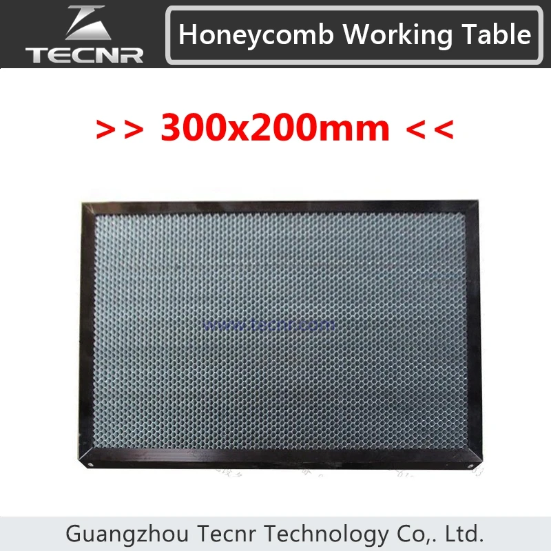 Honeycomb Working Table para CO2 Laser Máquina de corte, Laser equipamentos, peças de máquinas, 300*200mm