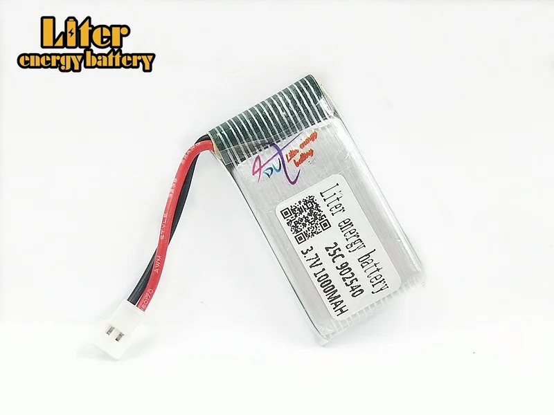 

20pcs /lot 3.7V 1000mAh X5C X5SC X5SW Tanco M68 four-axis model aircraft li-polymer battery 902540