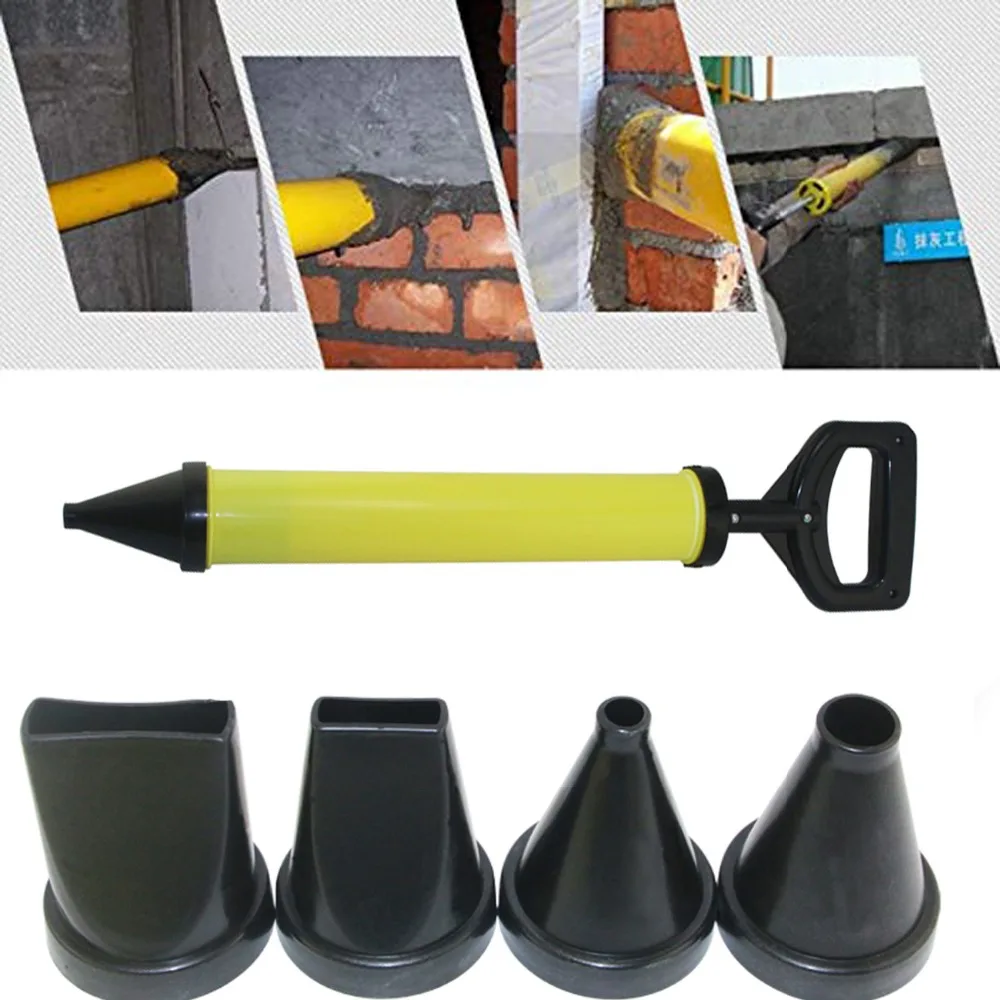 Cement mortar caulking gun anti-theft door grouting plug seam filling machine round mouth cement grout