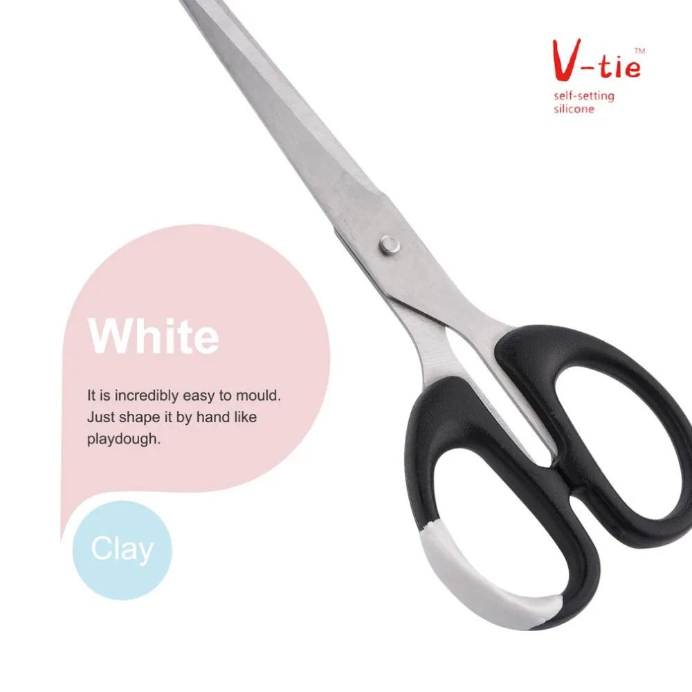 2pcs DIY Multifunction V-tie Moldable Repairing Glue Self Polymer Doughs Clays Self Setting Silicone Polymer Dough Mud Rubber
