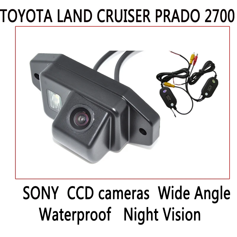 

Free shiping CCD HD night vision 170 degree car rear view camera Parking Car Camera for TOYOTA LAND CRUISER PRADO 2700 4000