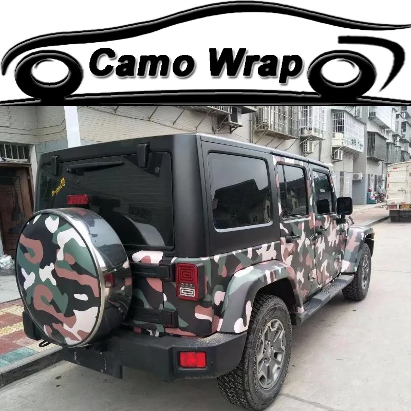 

ORINO Jumbo Woodland Vinyl Film Military Green Camouflage Car Wrap Bubble Free For Vehicle TRUCK Car Wrap Car Sticker Decal