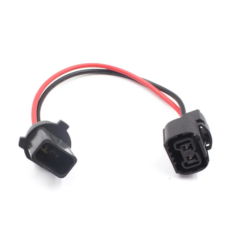 1PC Fog Led Lights Bulb Retrofit Extension Wire Wiring Harness Pre-wire Sockets Connector Adapter Plug P13W 5502