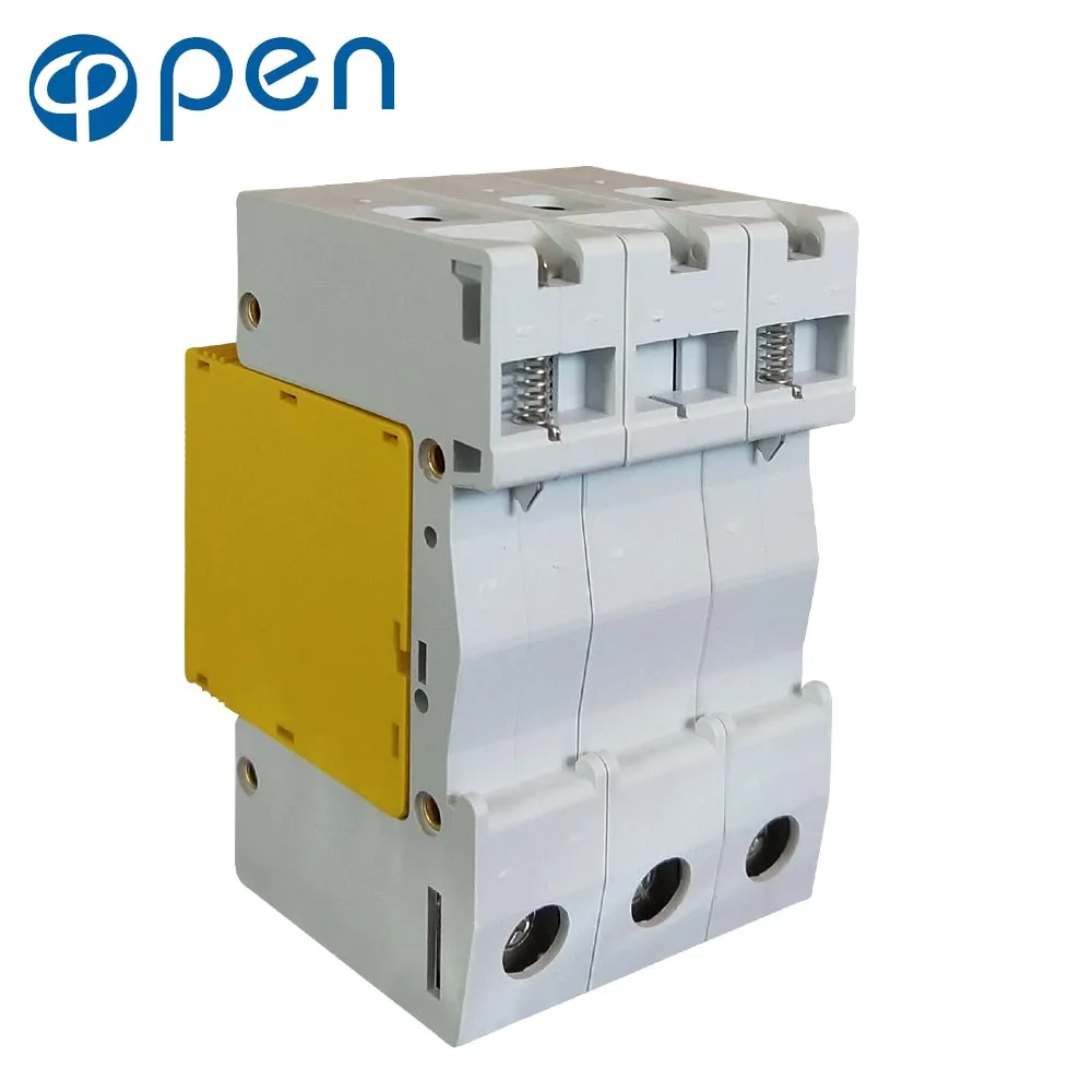 OPEN LBO-D20 Series Household SPD Surge Protector 3P 10kA 20kA 380VAC Low Voltage Arrester Device