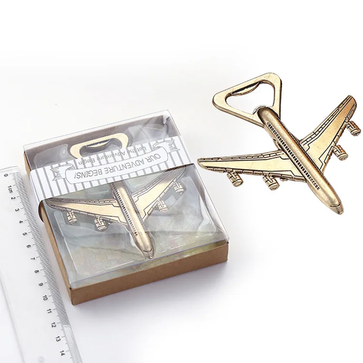 

100pcs/lot airplane beer bottle opener for hot sell