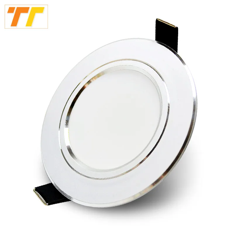 Luz empotrada Led 3W 5W 7W 9W 12W 15W 18W AC 220V 230V 110V lámparas de techo para baño sala de estar iluminación interior del hogar