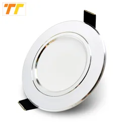 Downlight Led 3W 5W 7W 9W 12W 15W 18W AC 220V 230V 110V Sufitowe lampy łazienkowe Oświetlenie do salonu Oświetlenie wewnętrzne domu