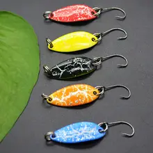5pcs Fishing Metal Spoon Lure Set #3