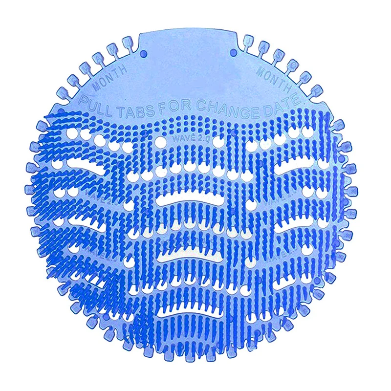 1 to 5 Pcs Urinal Screen 6 Color Fragrance Toilet Deodorizer Aromatic EVA Neutralizer Pad Sanitary Scent Disc Anti Clogging Odor