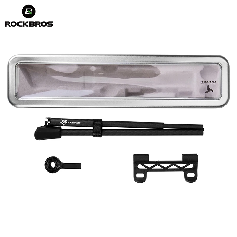 ROCKBROS MTB Bicycle Kickstand Parking Rack Mountain Road Bike Support Side Kick Stand Foot Brace bike stand Cycling Accessories