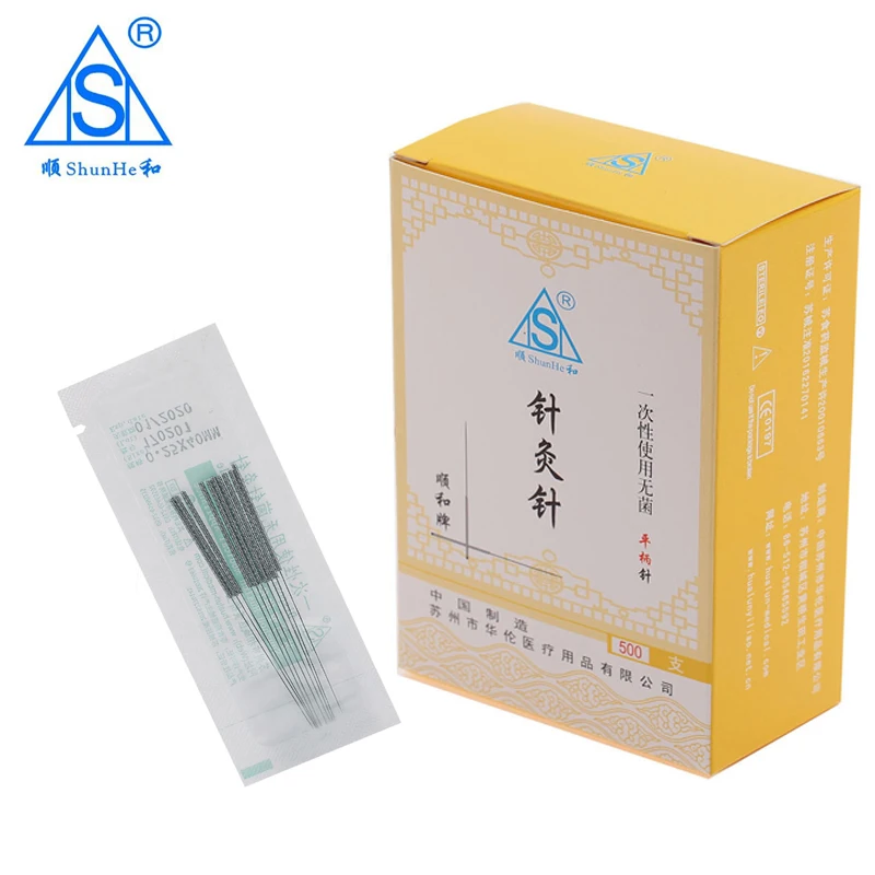 Hot Sale Big Sizes 500pcs/box Traditional Chinese medicine Acupuncture Needle Disposable Needle Beauty Massage Needle