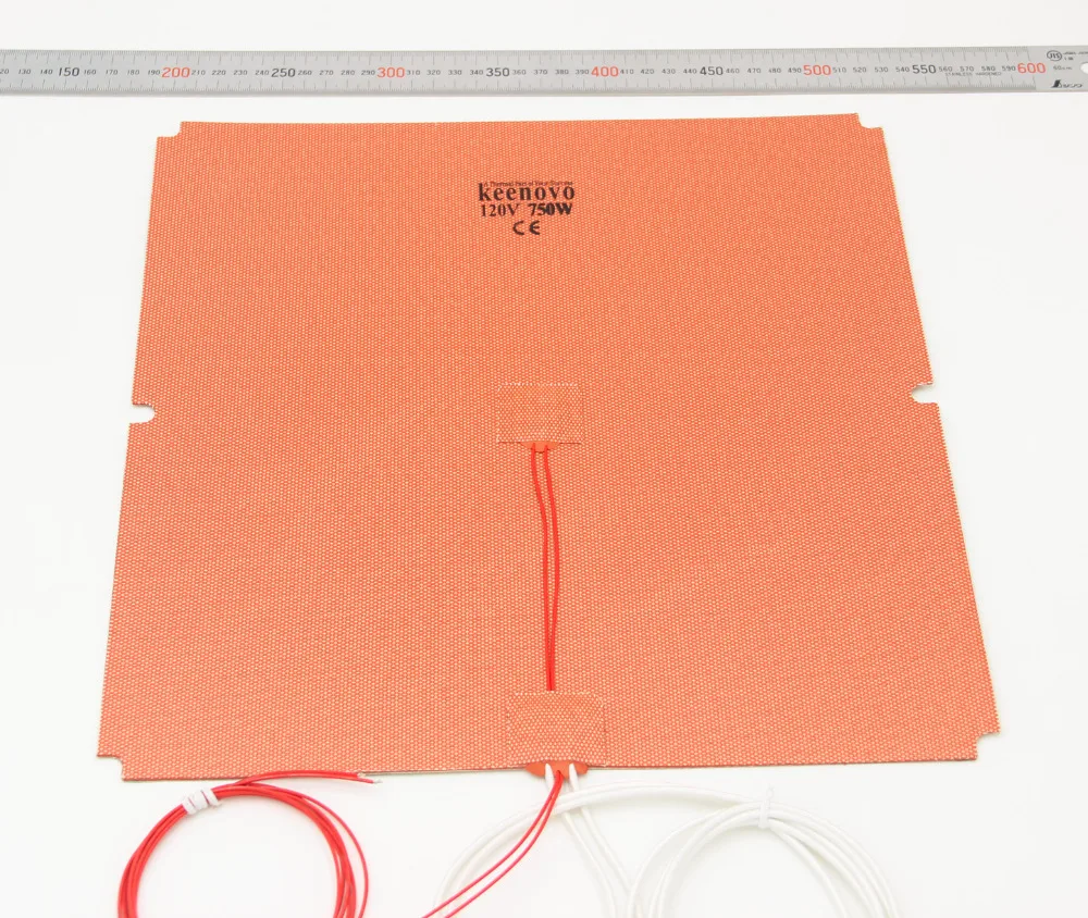 KEENOVO Silicone Heater 330x330mm 750W for Tronxy X5S 3D Printer HeatBed Upgrade