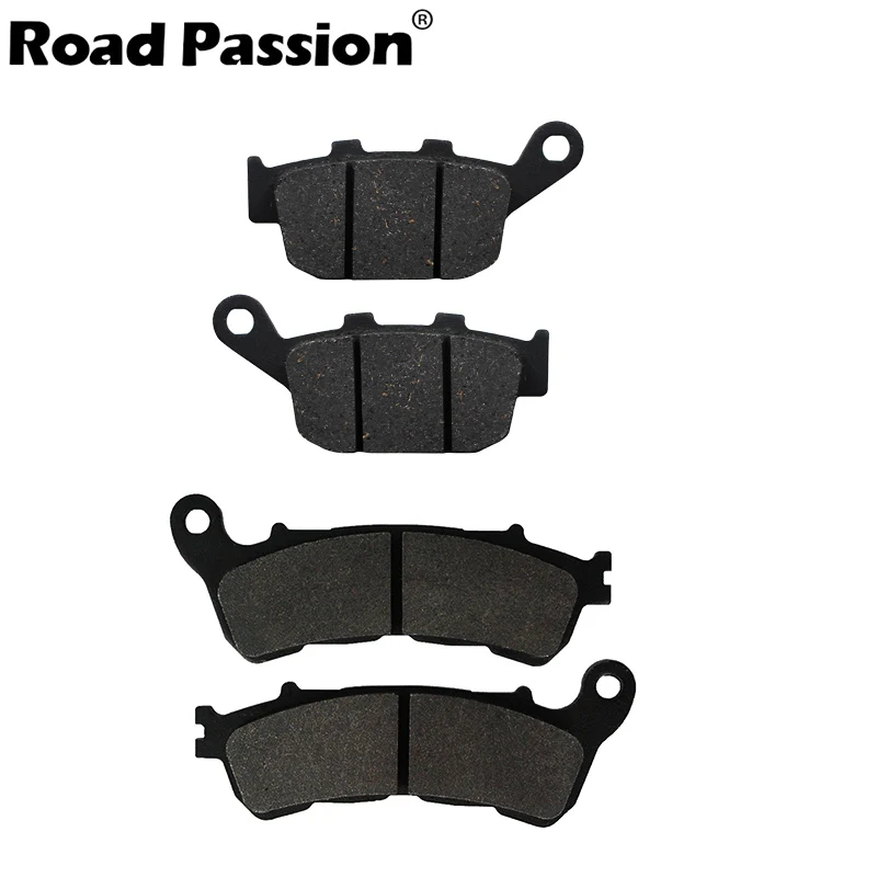 Road Passion Motorcycle Front & Rear Brake Pads For HONDA CBR250RA CBR250 CBR 250 RA (ABS Models) 2011 2012 2013 2014